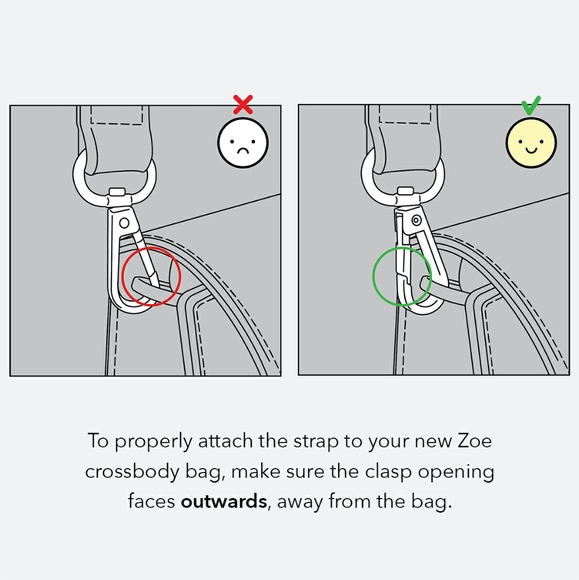 ♻️  Vegan Eco-friendly Pixie Mood Crossbody - Zoe - Picture 11 of 11